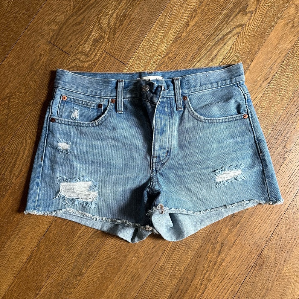 Madewell Relaxed Denim Shorts